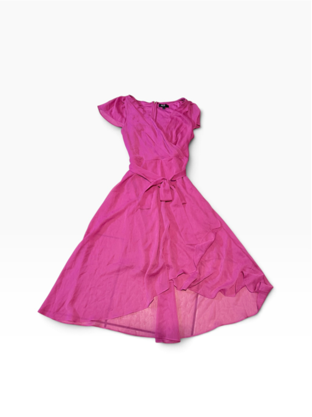 Women's DKNY High Low Dress Pink Size 10